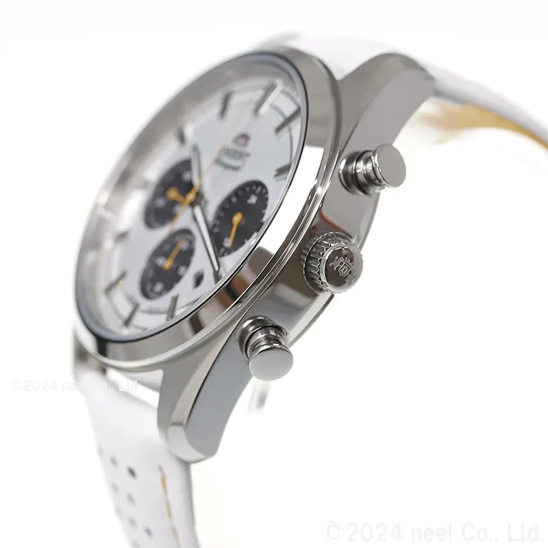 Orient Contemporary Solar Limited Edition White Dial Men's Watch- RN-TX0308S